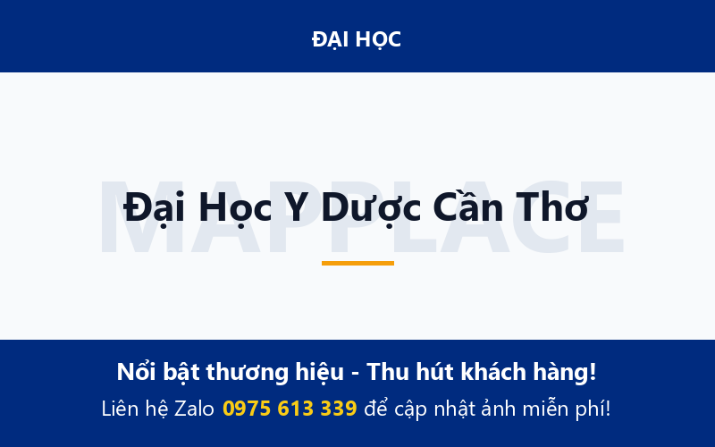 Đại Học Y Dược Cần Thơ