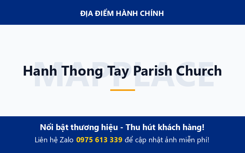 Hanh Thong Tay Parish Church