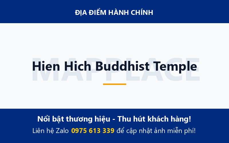 Hien Hich Buddhist Temple