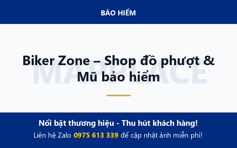 Biker Zone – Shop đồ phượt & Mũ bảo hiểm