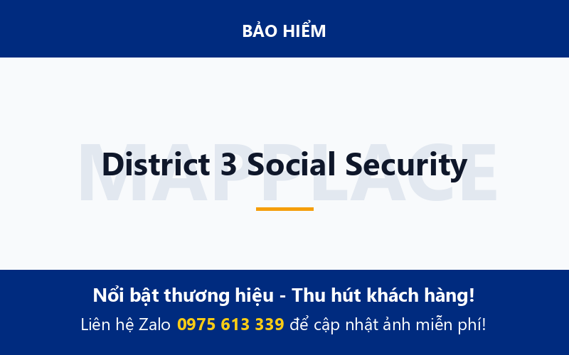 District 3 Social Security