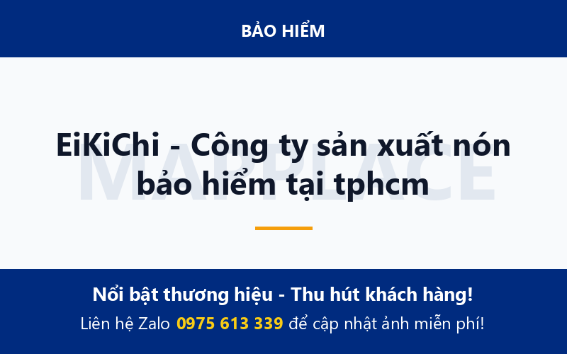 EiKiChi - Công ty sản xuất nón bảo hiểm tại tphcm