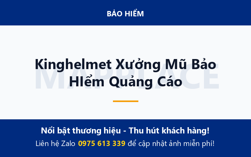 Kinghelmet Xưởng Mũ Bảo HIểm Quảng Cáo