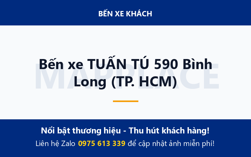 Bến xe TUẤN TÚ 590 Bình Long (TP. HCM)
