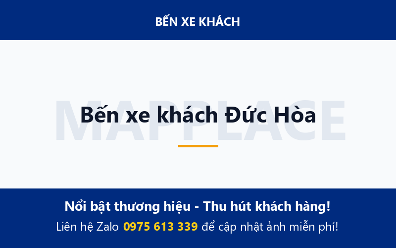 Bến xe khách Đức Hòa