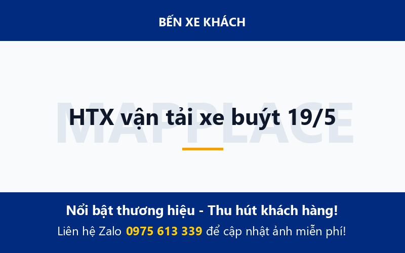 HTX vận tải xe buýt 19/5