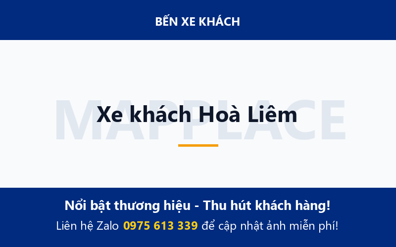 Xe khách Hoà Liêm