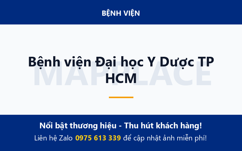 Bệnh viện Đại học Y Dược TP HCM