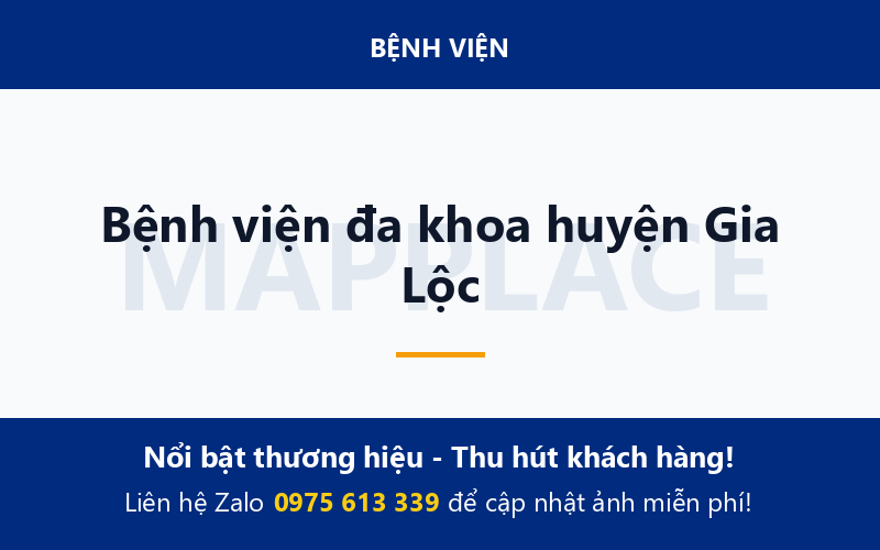 Bệnh viện đa khoa huyện Gia Lộc