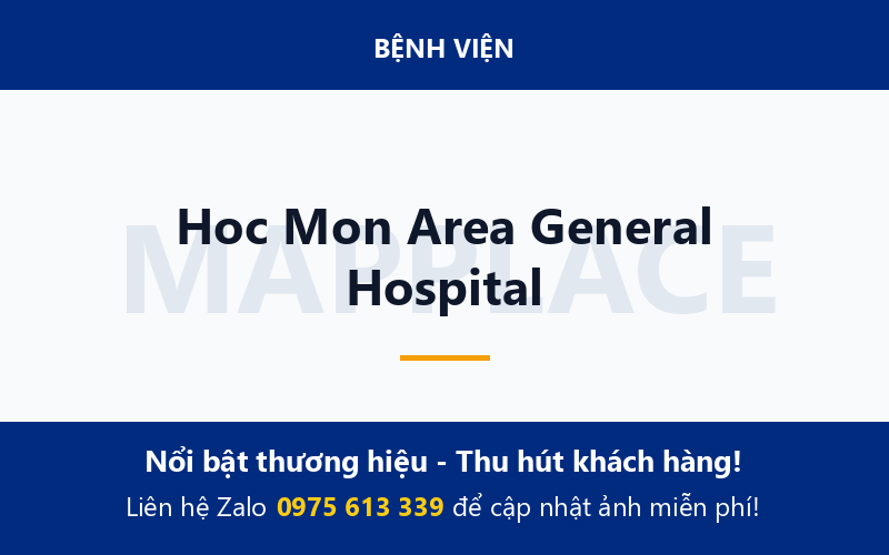 Hoc Mon Area General Hospital