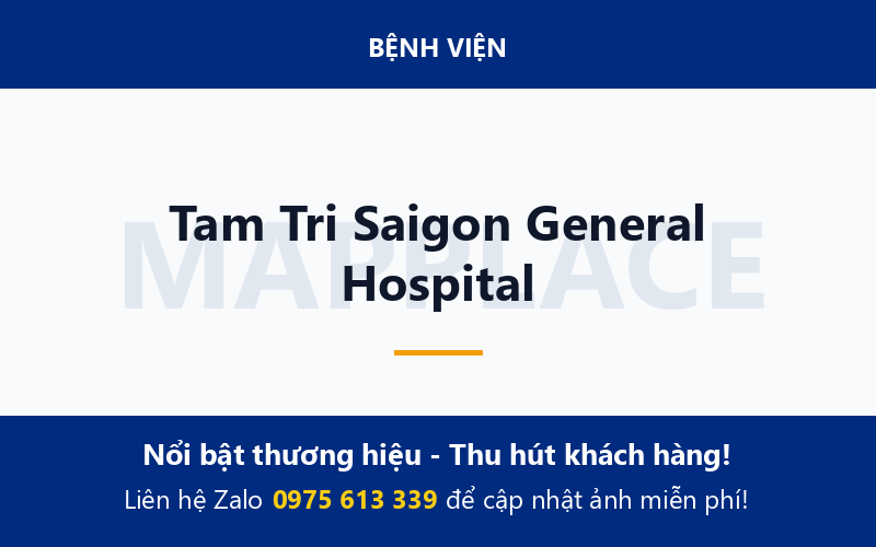 Tam Tri Saigon General Hospital