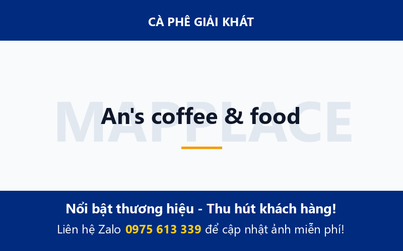 An's coffee & food