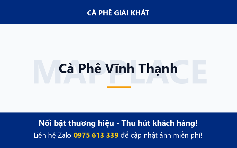 Cà Phê Vĩnh Thạnh