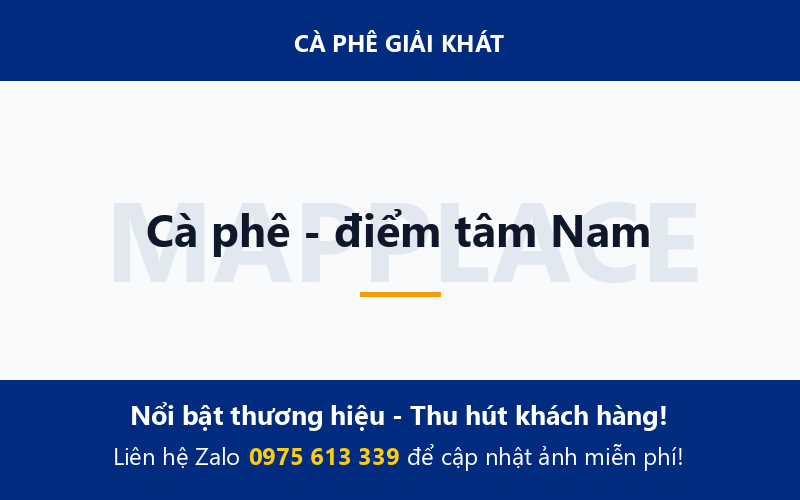 Cà phê - điểm tâm Nam