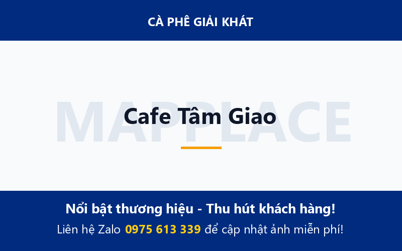 Cafe Tâm Giao