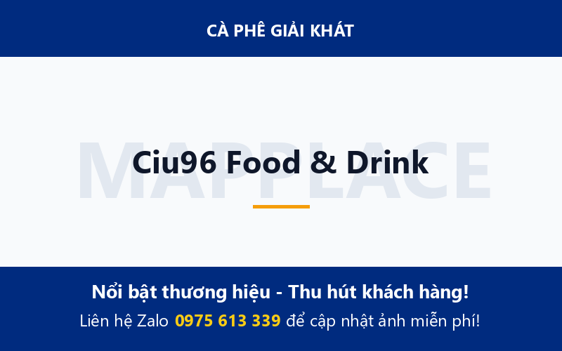 Ciu96 Food & Drink