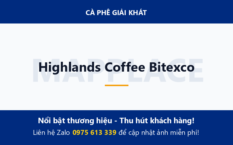 Highlands Coffee Bitexco