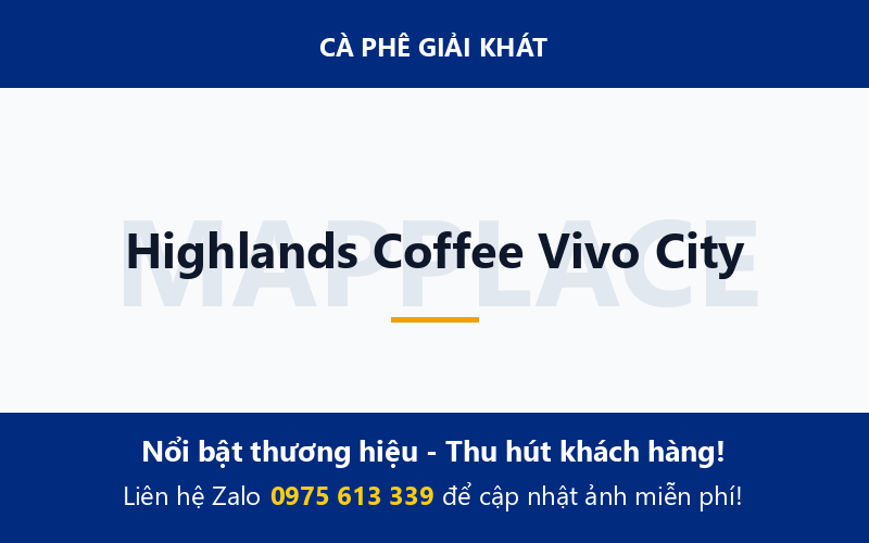 Highlands Coffee Vivo City