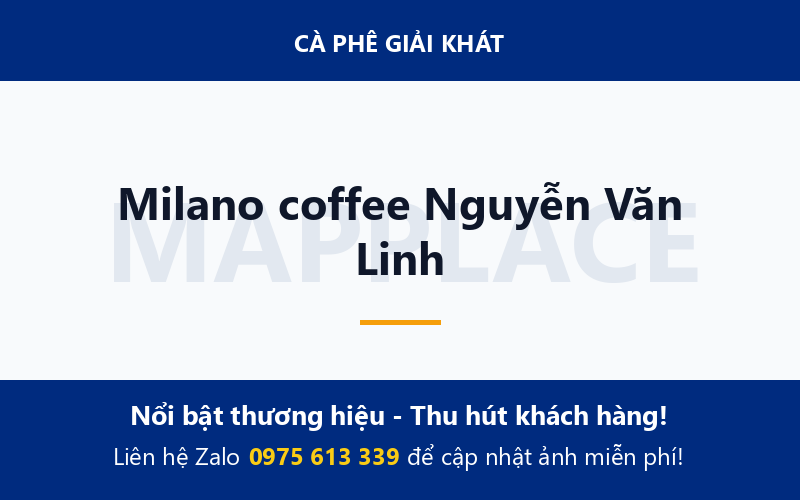 Milano coffee Nguyễn Văn Linh