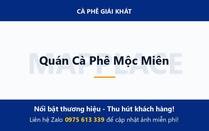 Quán Cà Phê Mộc Miên
