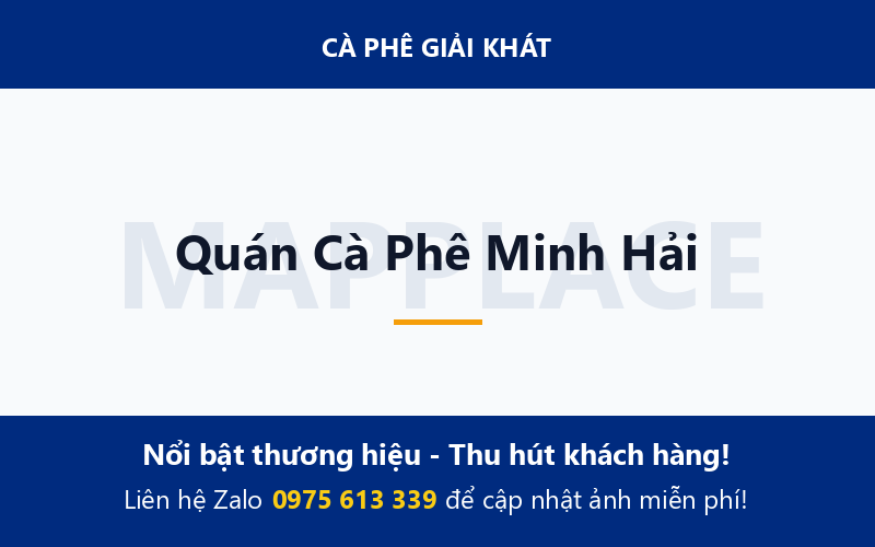 Quán Cà Phê Minh Hải
