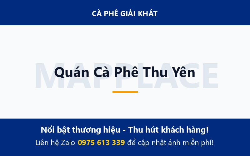 Quán Cà Phê Thu Yên