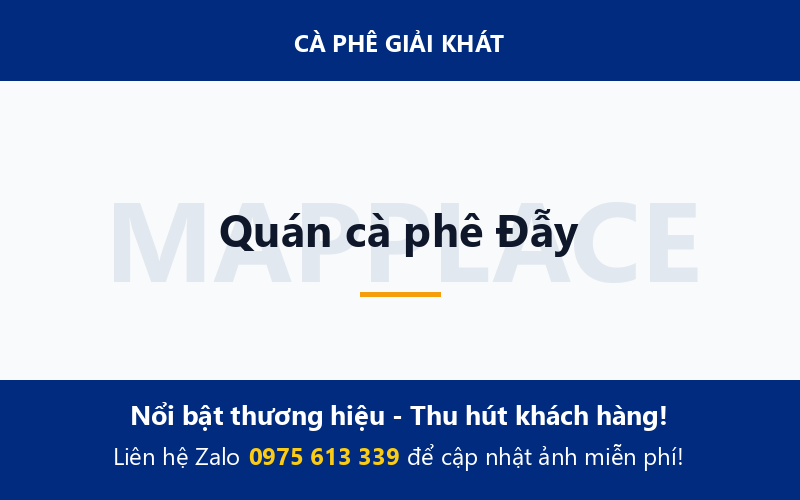 Quán cà phê Đẫy