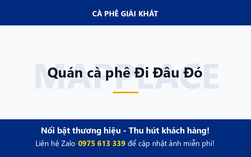 Quán cà phê Đi Đâu Đó