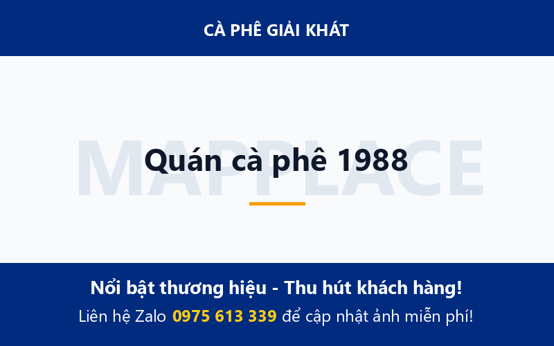 Quán cà phê 1988