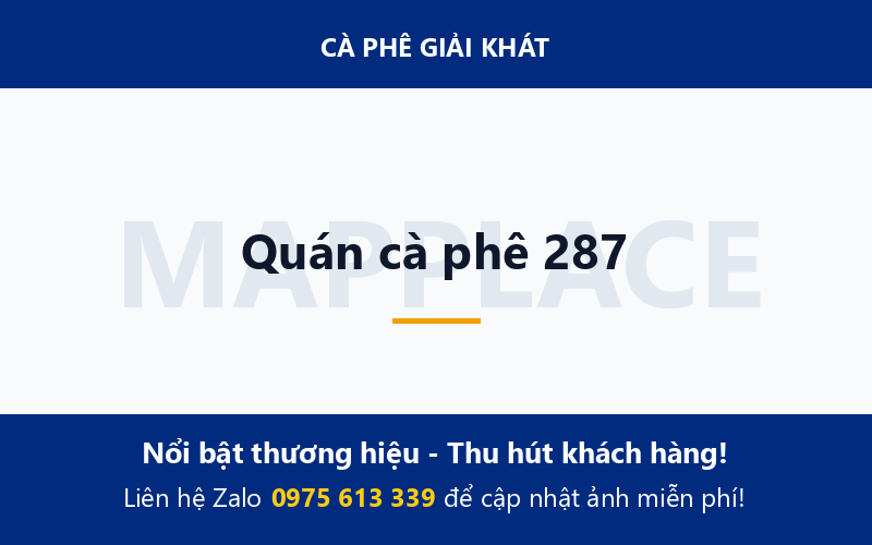 Quán cà phê 287
