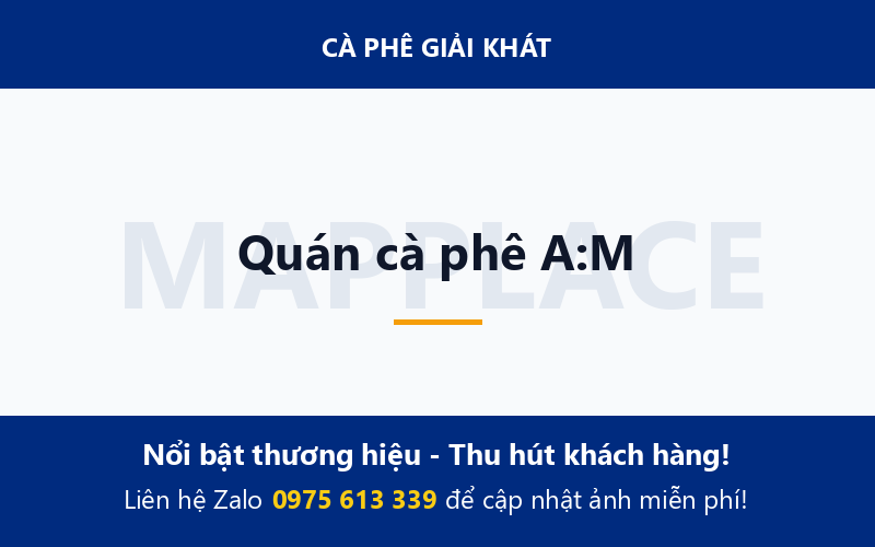 Quán cà phê A:M