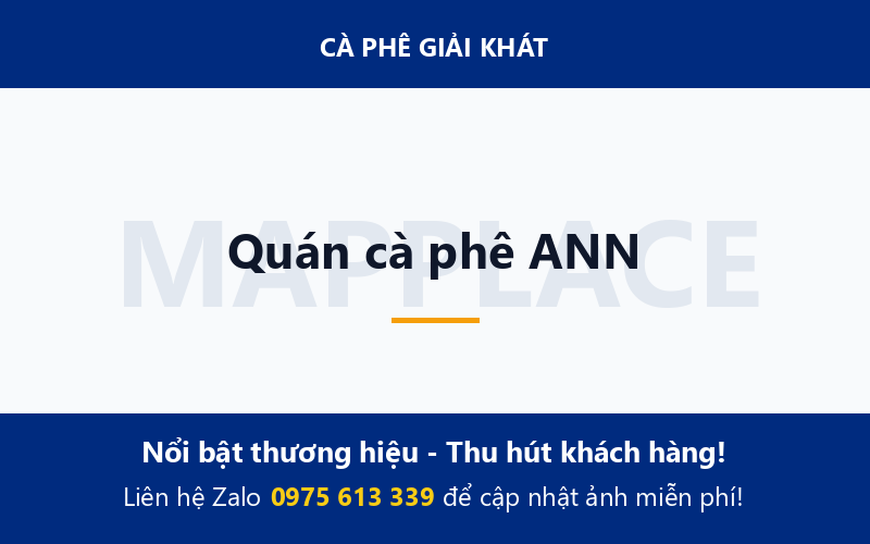 Quán cà phê ANN