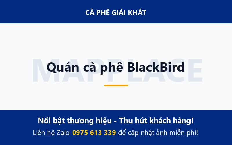 Quán cà phê BlackBird