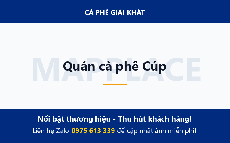 Quán cà phê Cúp