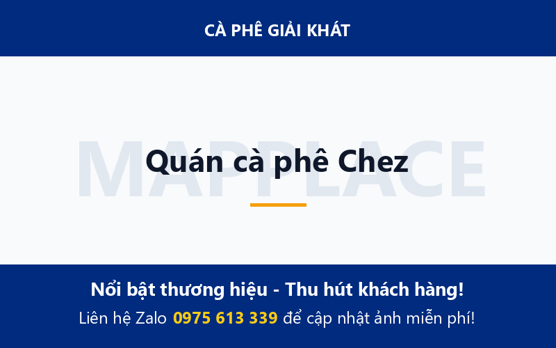 Quán cà phê Chez