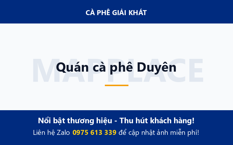 Quán cà phê Duyên