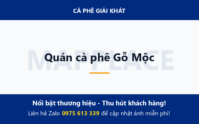 Quán cà phê Gỗ Mộc
