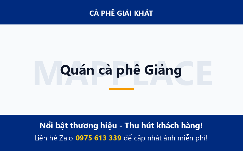 Quán cà phê Giảng