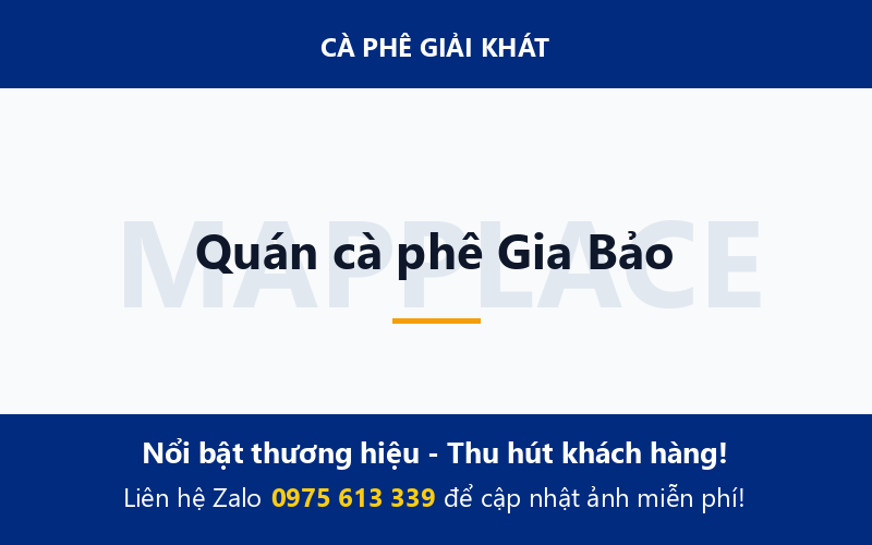 Quán cà phê Gia Bảo