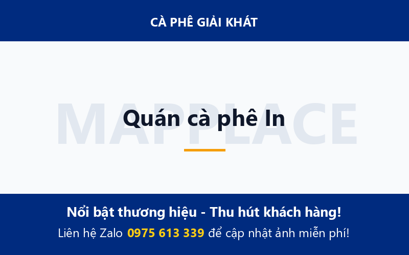Quán cà phê In