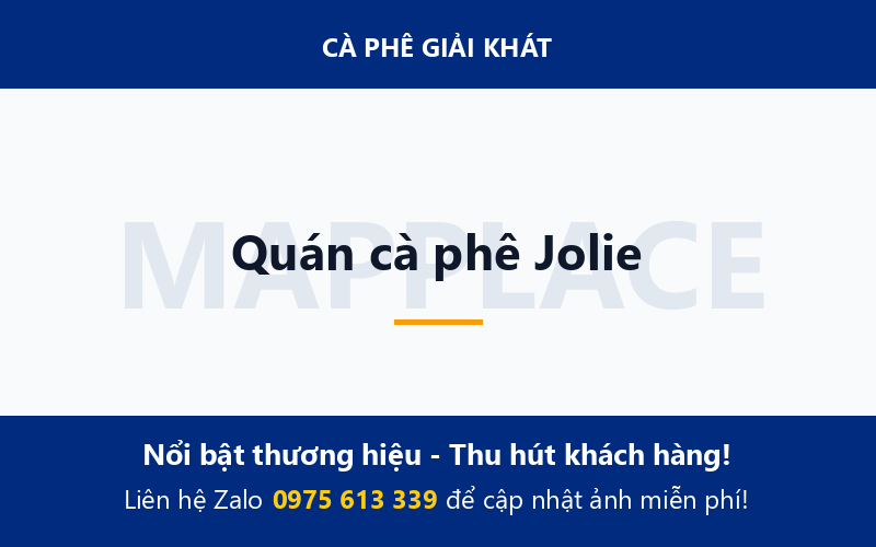 Quán cà phê Jolie