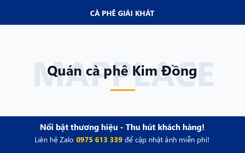 Quán cà phê Kim Đồng