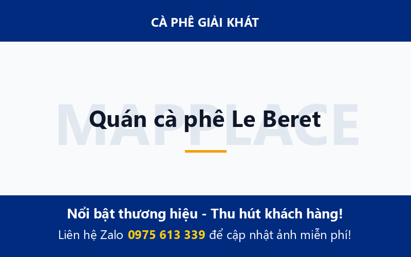Quán cà phê Le Beret