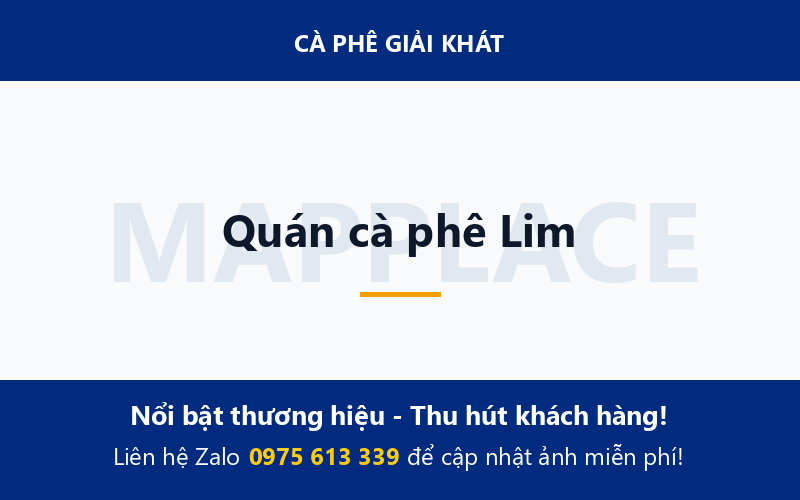 Quán cà phê Lim