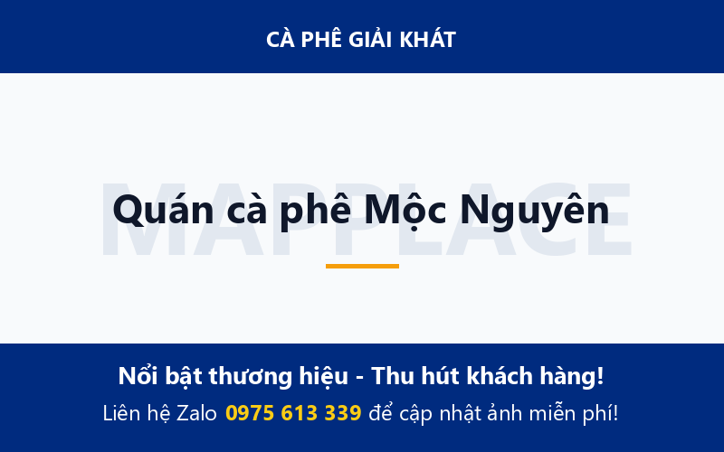 Quán cà phê Mộc Nguyên