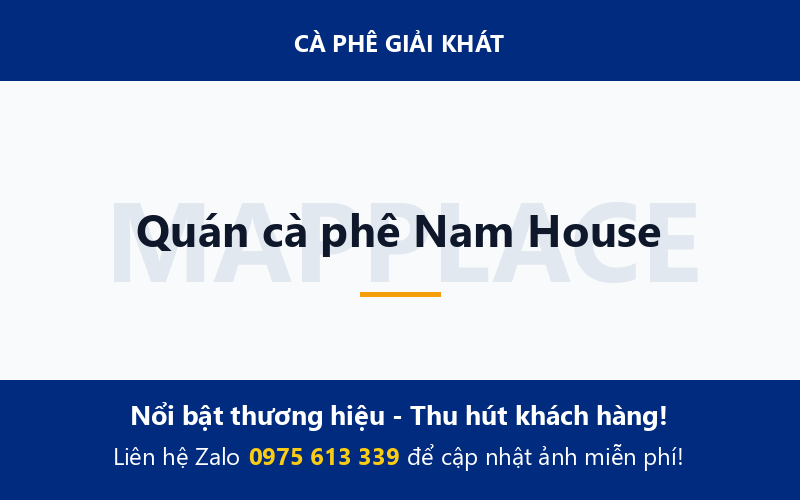 Quán cà phê Nam House