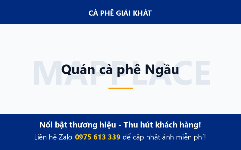 Quán cà phê Ngầu