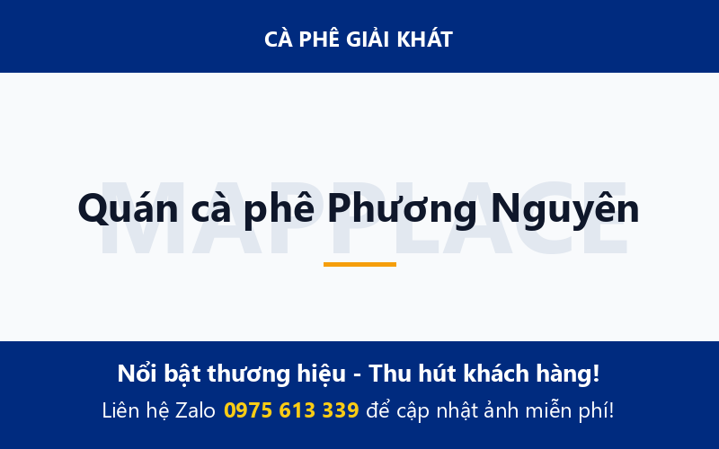 Quán cà phê Phương Nguyên