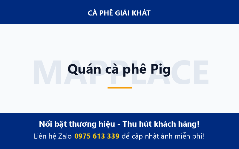 Quán cà phê Pig