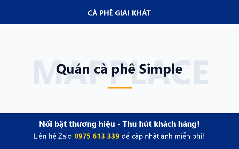 Quán cà phê Simple